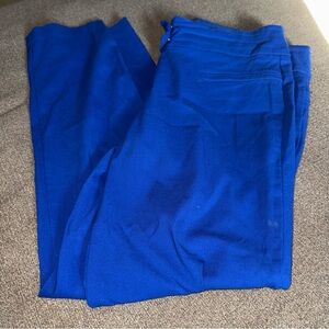 89th & Madison Royal Blue Pants with Black ButtonsSize 12 NWOT